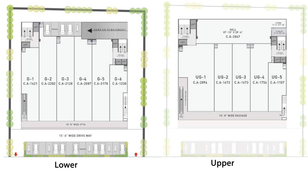 Floor Plan of Roongta Signature in Vesu, Surat - Image 357715