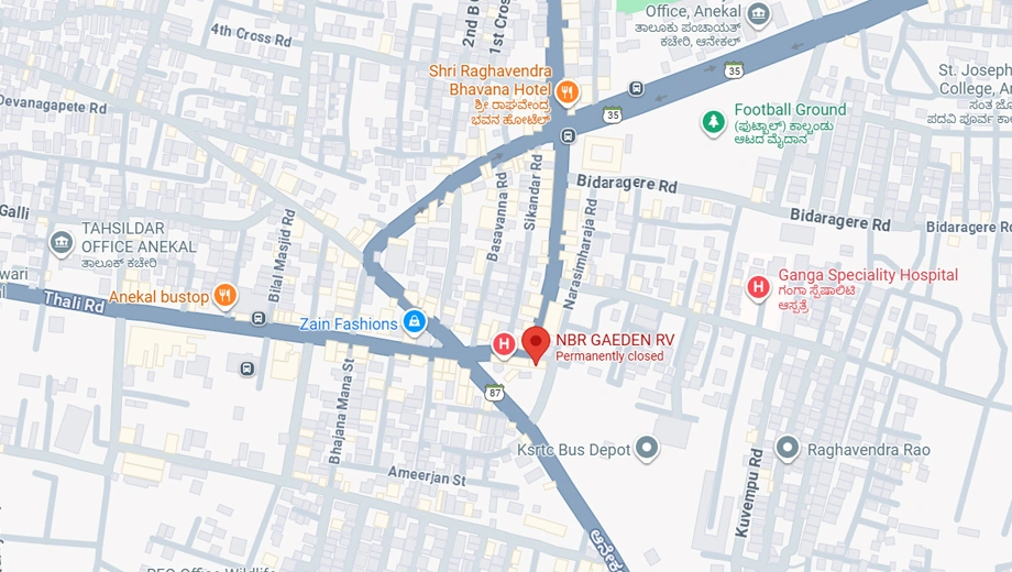 Location of NBR Garden RV in Anekal, Bangalore - Image 329770