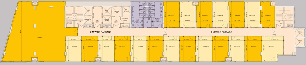 Floor Plan of Nextra The Address in Mayur Vihar, New Delhi - Image 352725