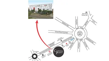 Location of DLF Capitol Point - Image 352666