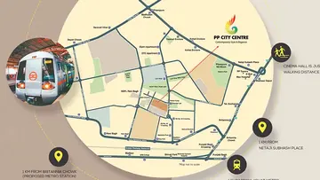 Location of Puri PP City Centre - Image 352738