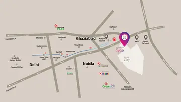 Location of Karyan Citywalk - Image 320746