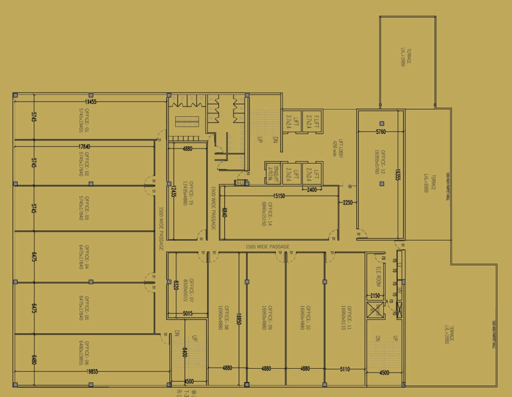 Floor Plan of Yashika Platina Street 109 in Sector 109, Gurgaon - Image 362920