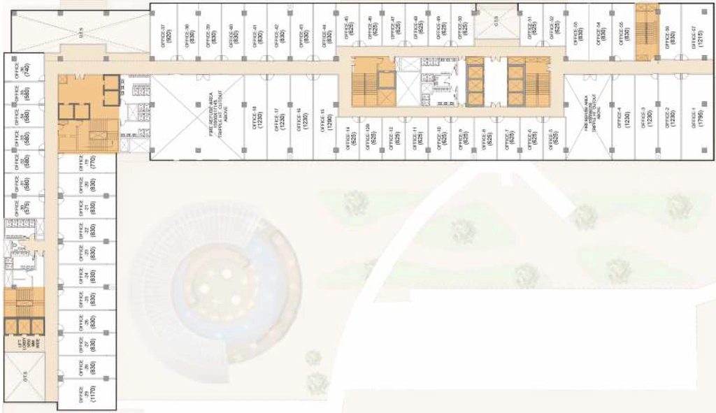 Floor Plan of Maasters Capitol Avenue in Sector 62, Noida - Image 301296