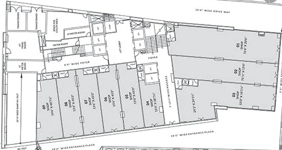 Floor Plan of Soch Altimus in Ashram Road, Ahmedabad - Image 316524