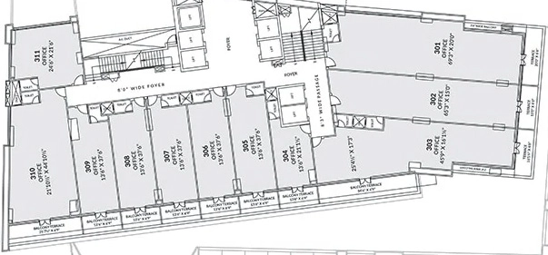 Floor Plan of Soch Altimus in Ashram Road, Ahmedabad - Image 316523