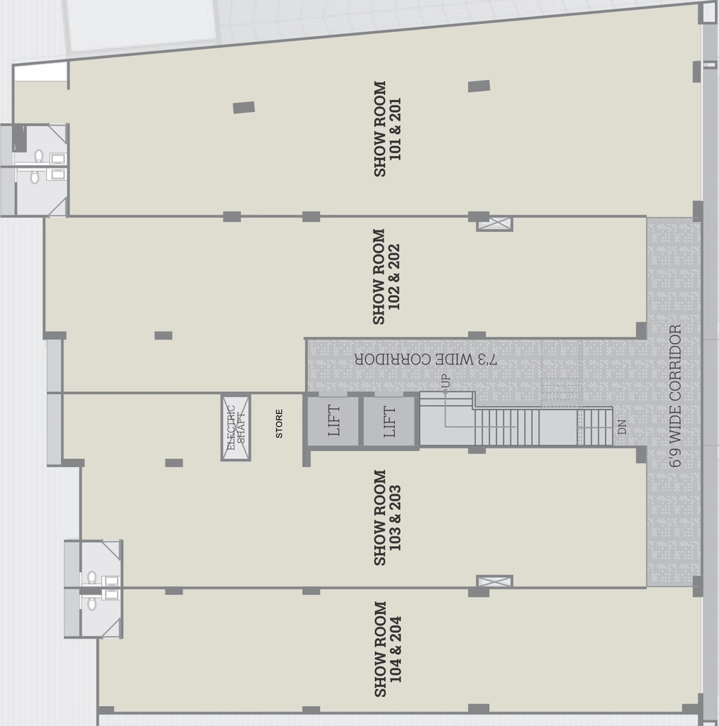 Floor Plan of Aarya Epoch in Navrangpura, Ahmedabad - Image 318506