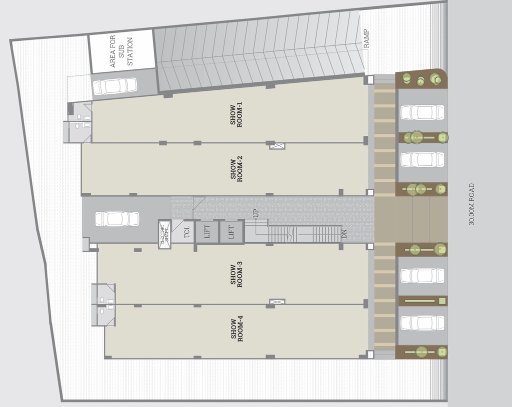 Master Plan of Aarya Epoch in Navrangpura, Ahmedabad - Image 318503