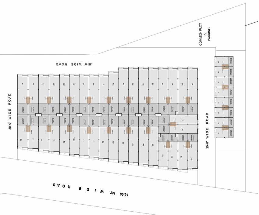 Floor Plan of Samast Shlok Icon in Daskroi, Ahmedabad - Image 323983