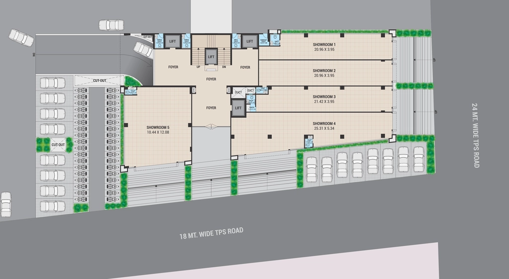 Master Plan of PV Enclave in Bodakdev, Ahmedabad - Image 319246