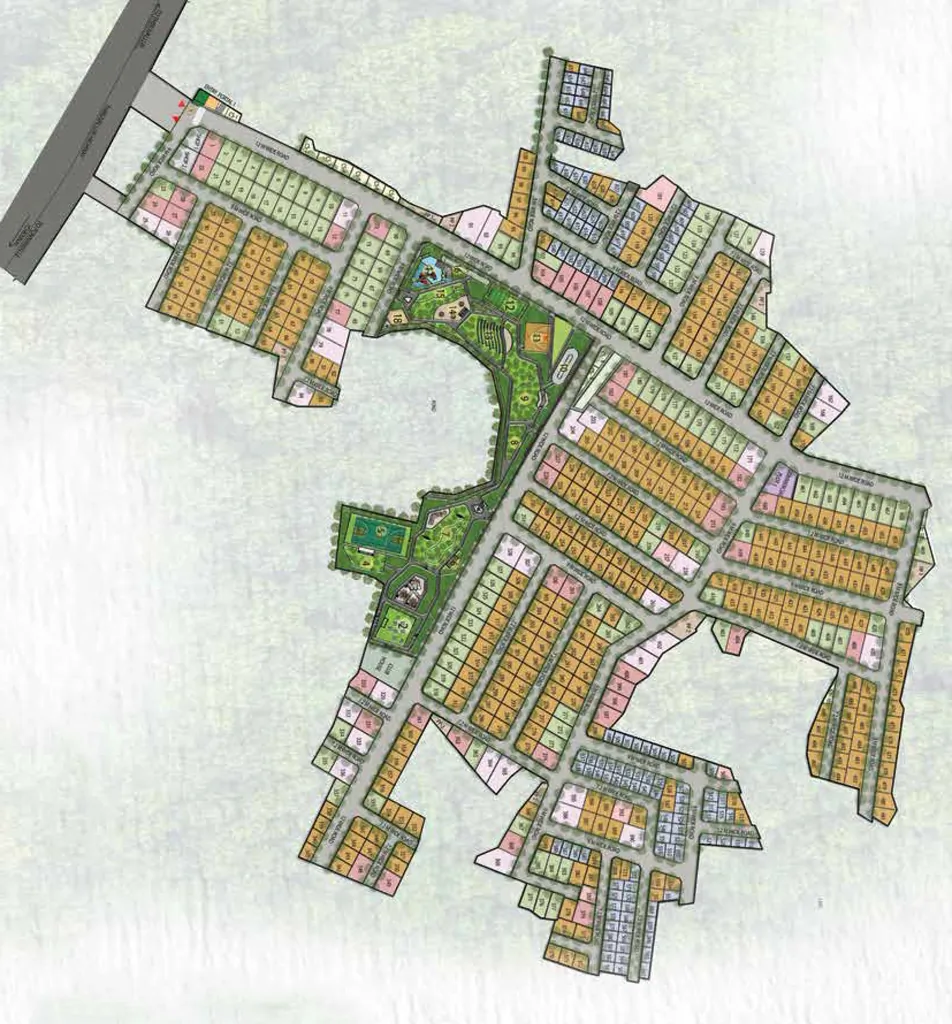 Master Plan of Purva Raagam in Poonamallee, Chennai - Image 322538