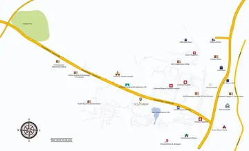 Location of Purva Southbay - Image 322560