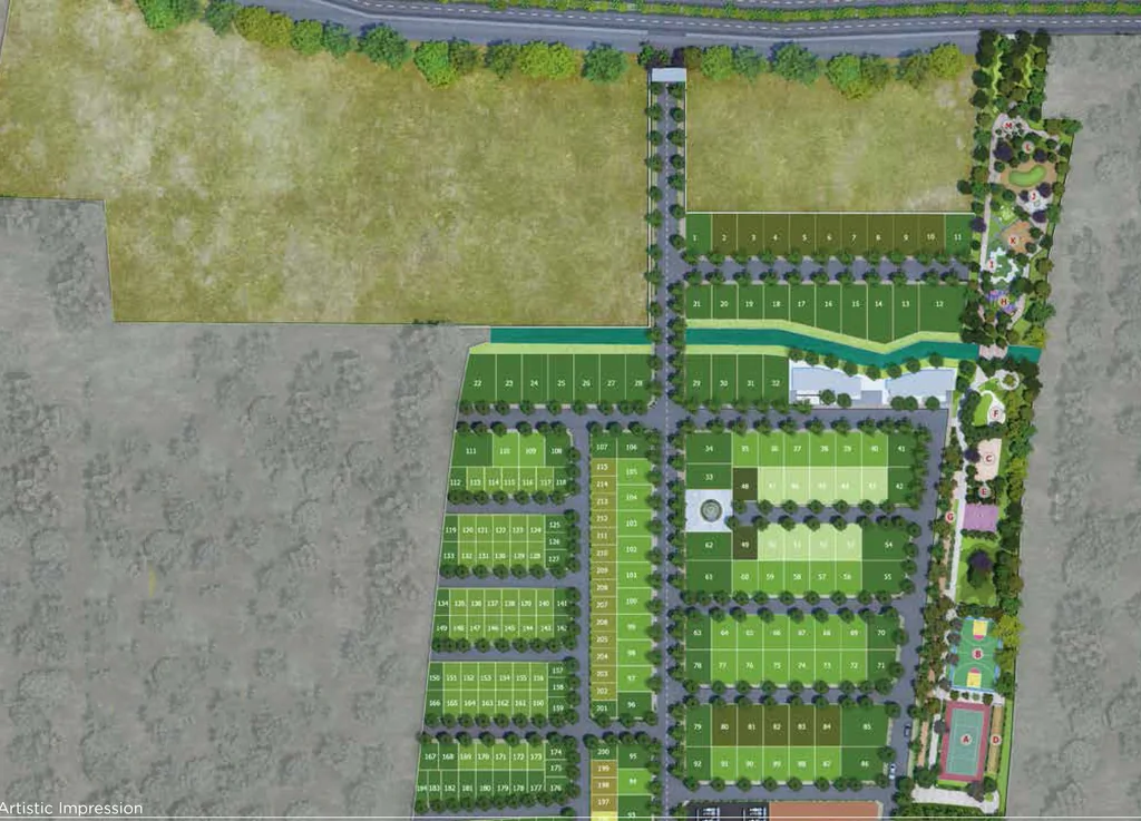 Master Plan of Purva Southbay in Kelambakkam, Chennai - Image 322561