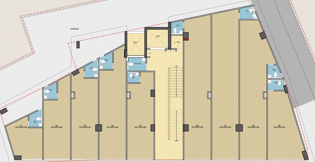Floor Plan of HR Elanza in Paldi, Ahmedabad - Image 318802