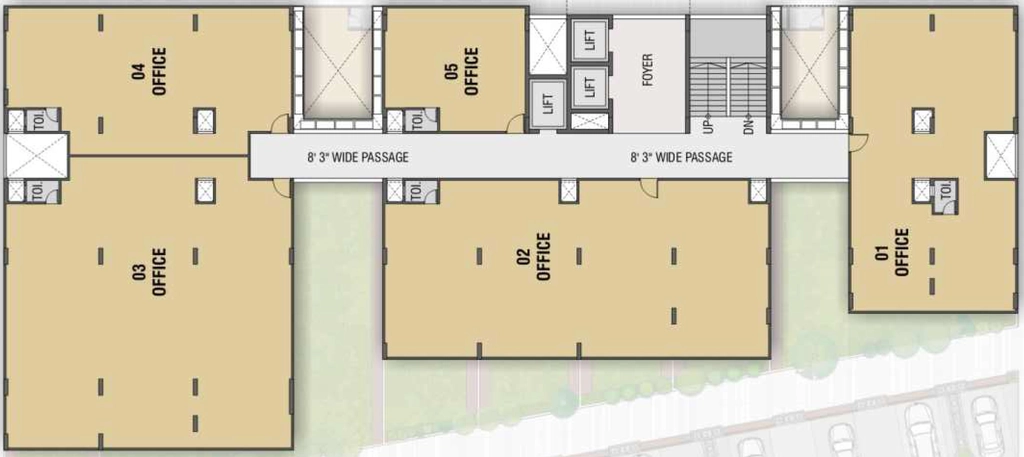 Floor Plan of SKDS Surya Icon in Naranpura, Ahmedabad - Image 320095