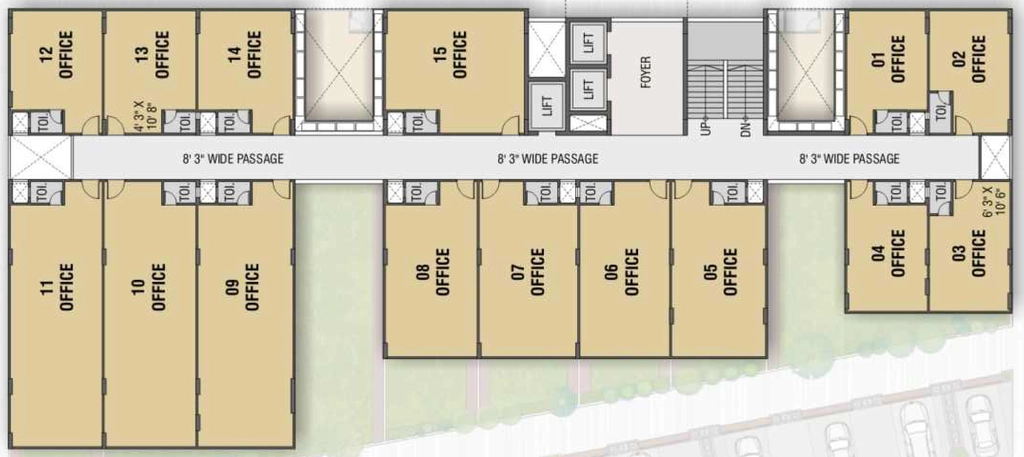 Floor Plan of SKDS Surya Icon in Naranpura, Ahmedabad - Image 320096