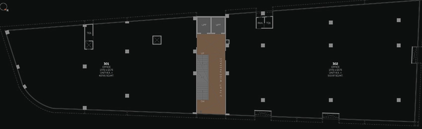 Floor Plan of The Link in Memnagar, Ahmedabad - Image 320372