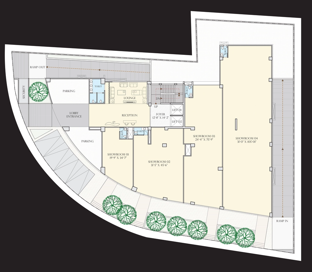 Master Plan of New Horizone I The Address in Sola, Ahmedabad - Image 362687