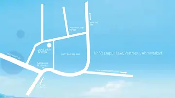Location of Amrapali Lakeview Tower - Image 318578