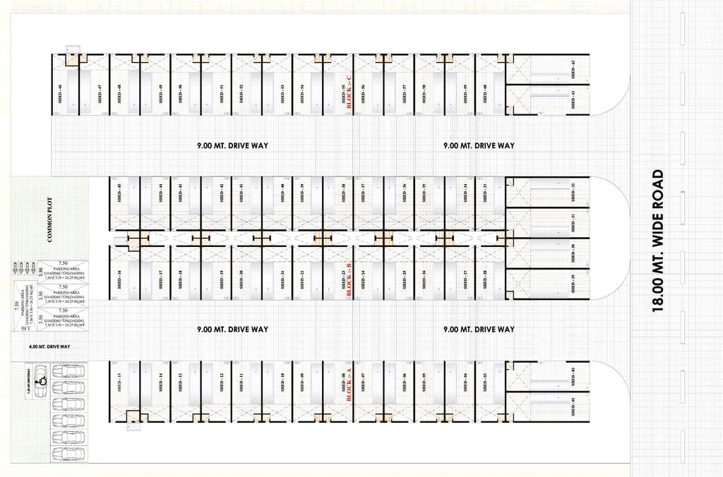 Master Plan of Sarjan Balaji Industrial Park in Kathwada, Ahmedabad - Image 361992