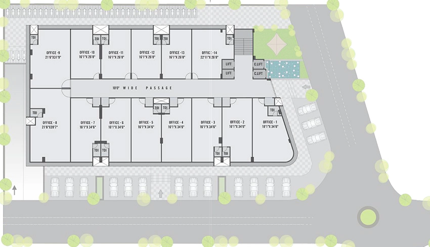 Master Plan of Anokhi Dream Rise in Sola, Ahmedabad - Image 318597