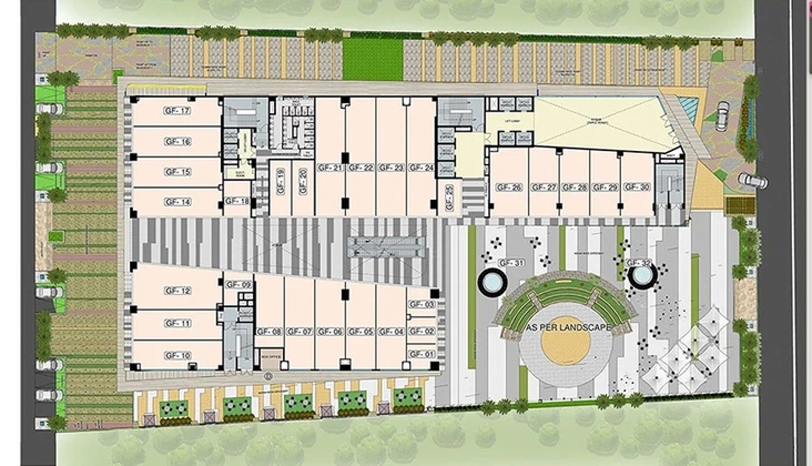 Master Plan of Gulshan One29 in Sector 129, Noida - Image 303339