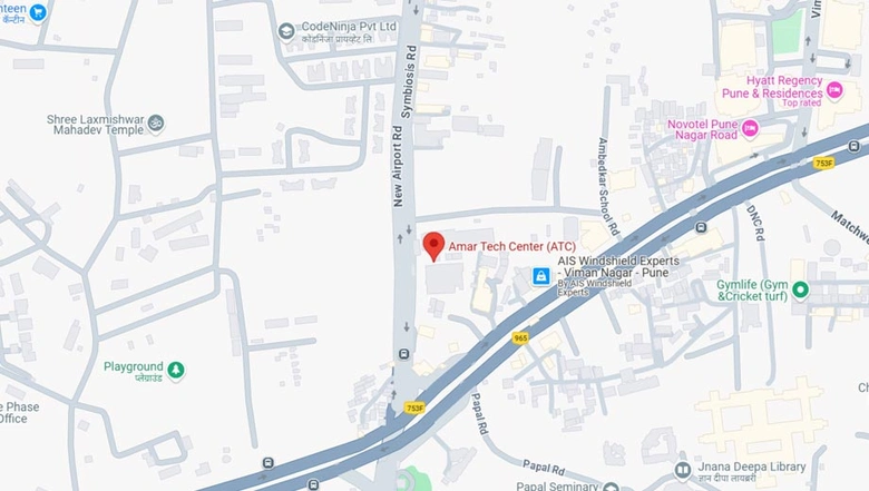 Location of Amar Tech Center in Wadgaon Sheri, Pune - Image 271538