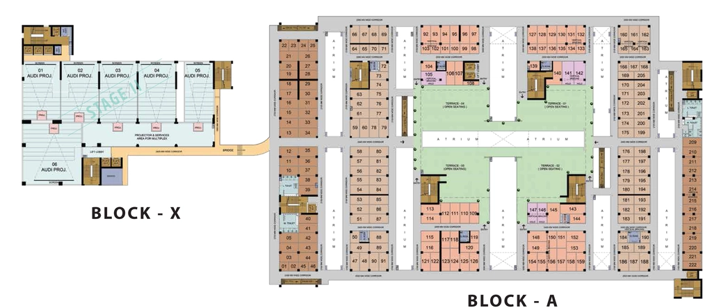 Floor Plan of Gaur World SmartStreet in Sector 16 B, Greater Noida - Image 367307