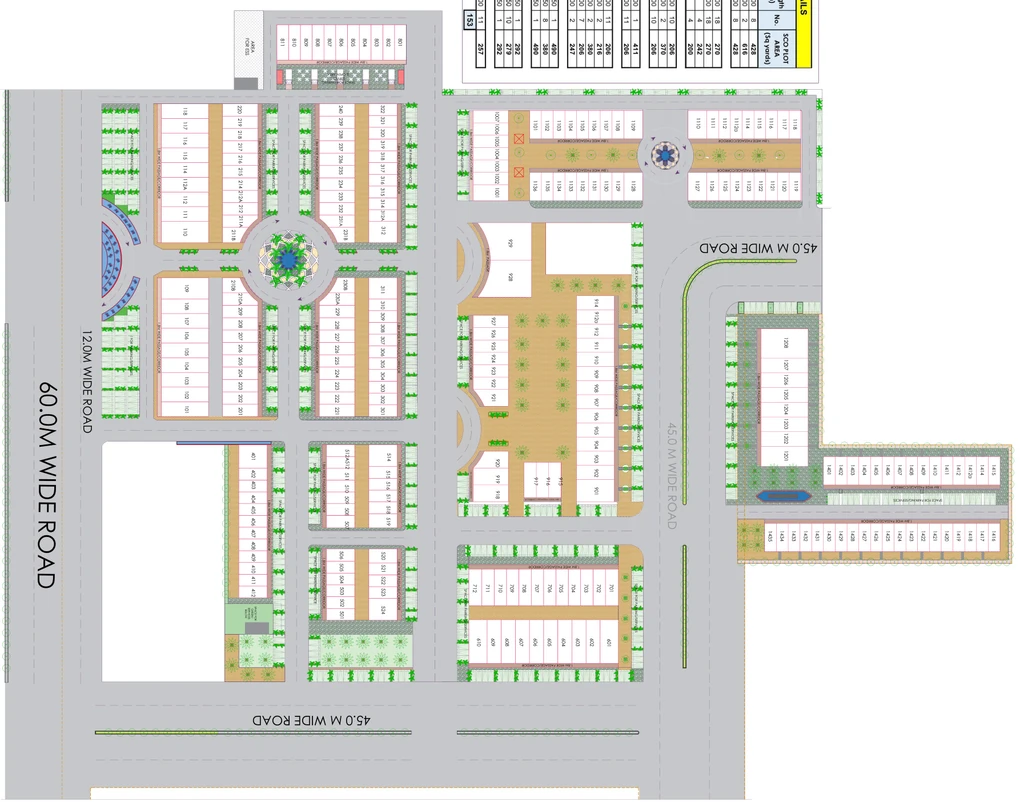 Master Plan of Capital Central Market in Sector 79, Faridabad - Image 362253