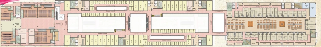 Floor Plan of Spectrum Metro in Sector 75, Noida - Image 302878