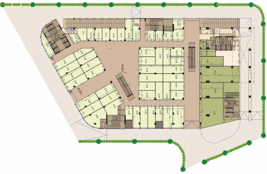 Floor Plan of SS Highpoint in Sector 86, Gurgaon - Image 317325