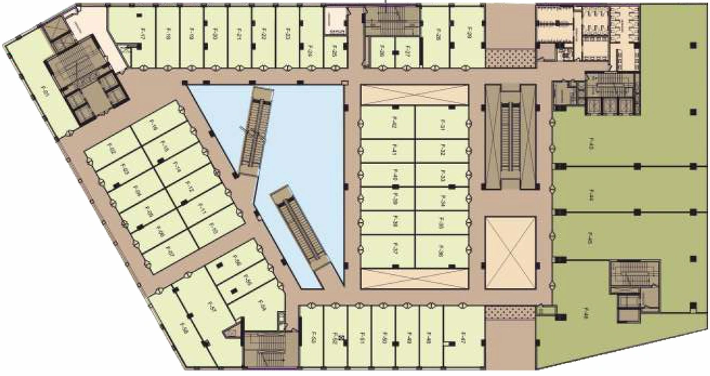 Floor Plan of SS Highpoint in Sector 86, Gurgaon - Image 317327