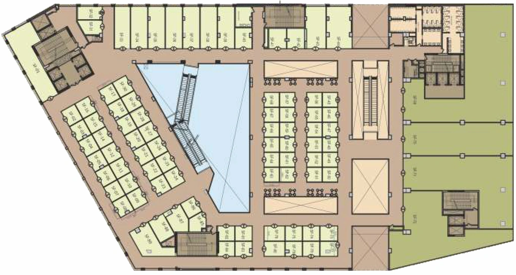 Floor Plan of SS Highpoint in Sector 86, Gurgaon - Image 317328