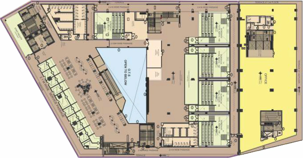 Floor Plan of SS Highpoint in Sector 86, Gurgaon - Image 317329