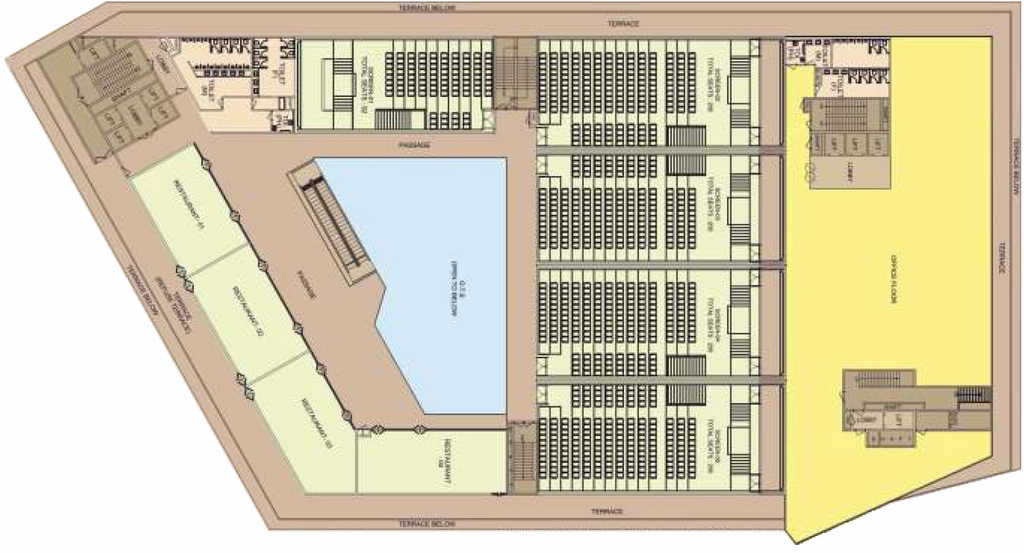 Floor Plan of SS Highpoint in Sector 86, Gurgaon - Image 317326