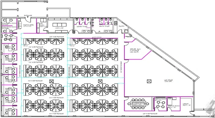 Floor Plan of Amar Arma Genesis in Baner, Pune - Image 271165