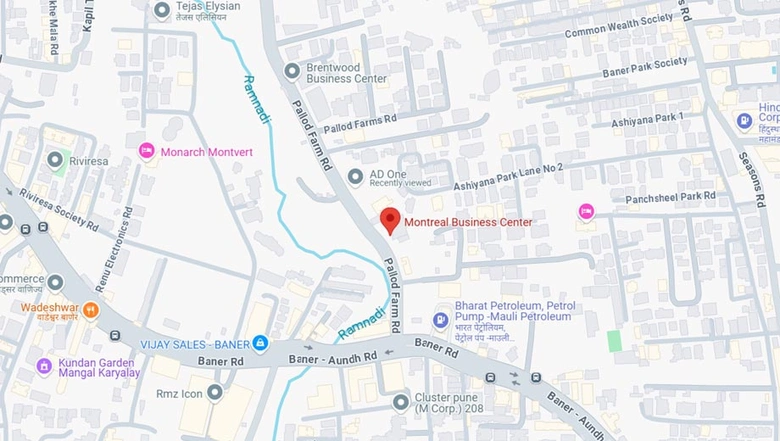 Location of Amar Montreal Business Center in Baner, Pune - Image 271271