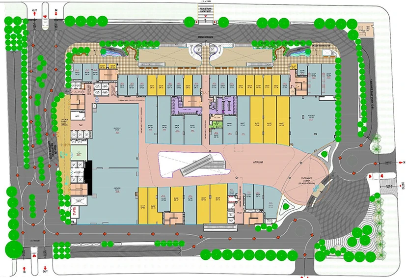 Master Plan of Commercial Civitech Santoni in Sector 16 B, Greater Noida - Image 304584