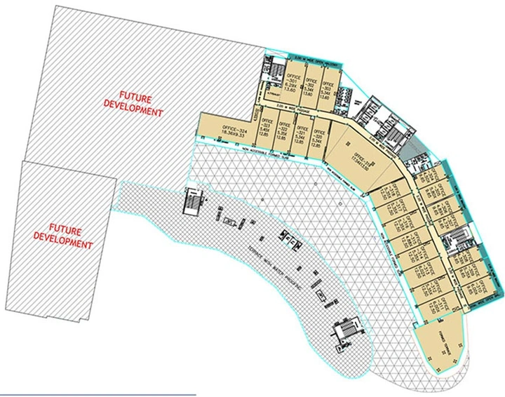 Floor Plan of Nyati Enthral in Kharadi, Pune - Image 271959