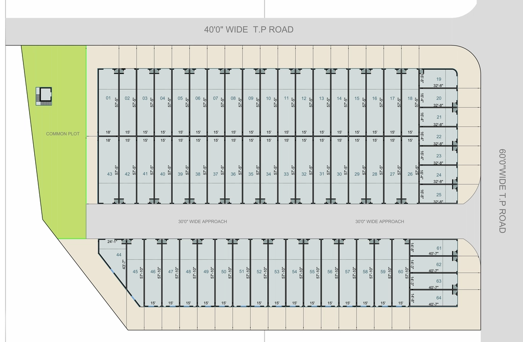 Master Plan of Jay Industrial Park in Nana Chiloda, Ahmedabad - Image 364196