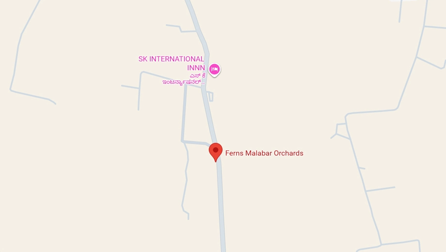 Location of Ferns Malabar Orchards in Haralur, Bangalore - Image 333617