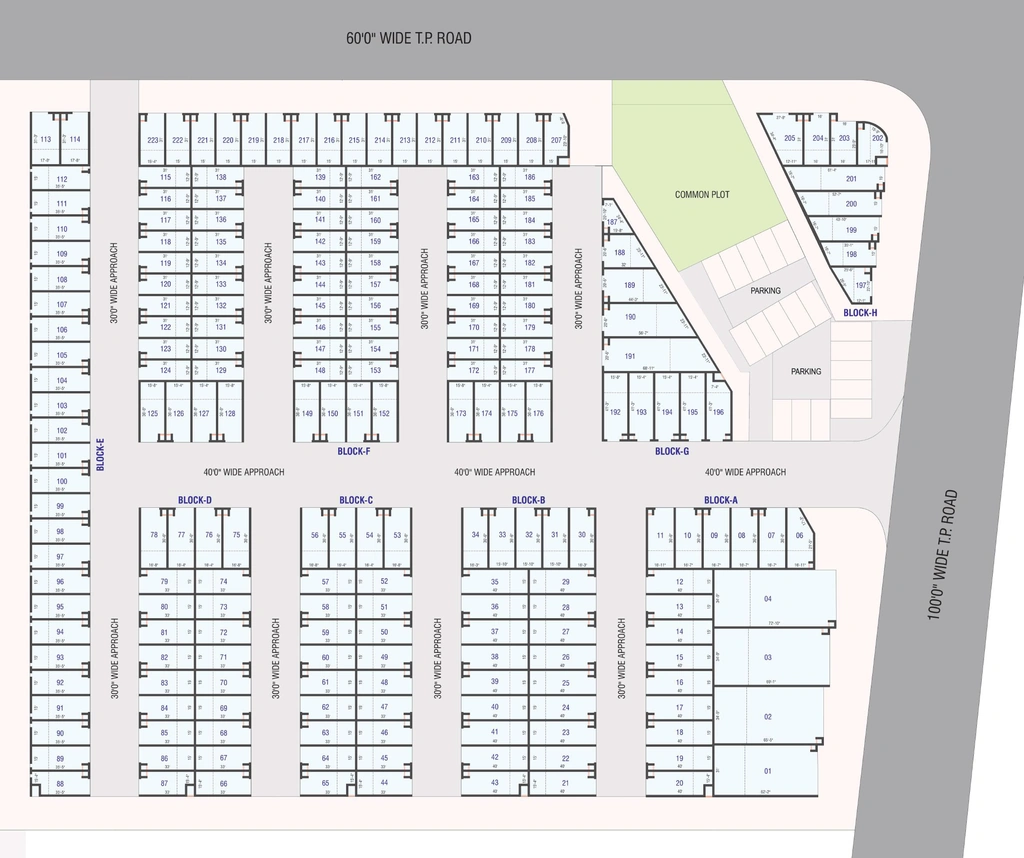 Master Plan of Mahaveer Industrial Park 2 in Kathwada, Ahmedabad - Image 322307
