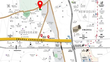 Location of M3M 114 Market - Image 363432