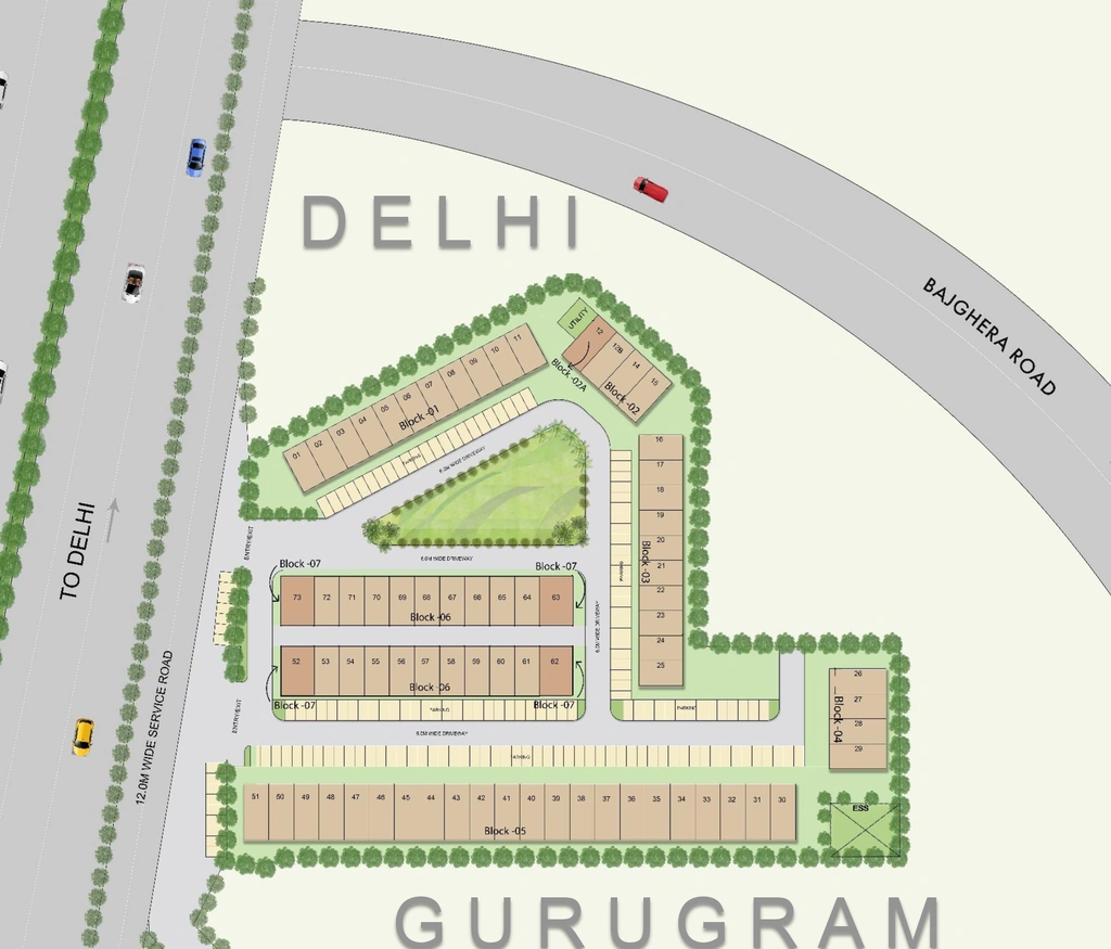 Master Plan of M3M 114 Market in Sector 114, Gurgaon - Image 363433