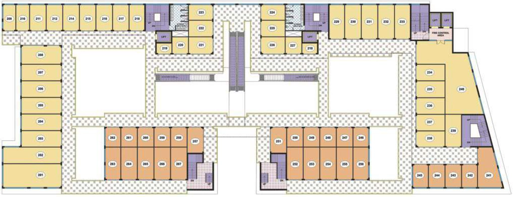 Floor Plan of Ameya The Sapphire in Sector 49, Gurgaon - Image 363356