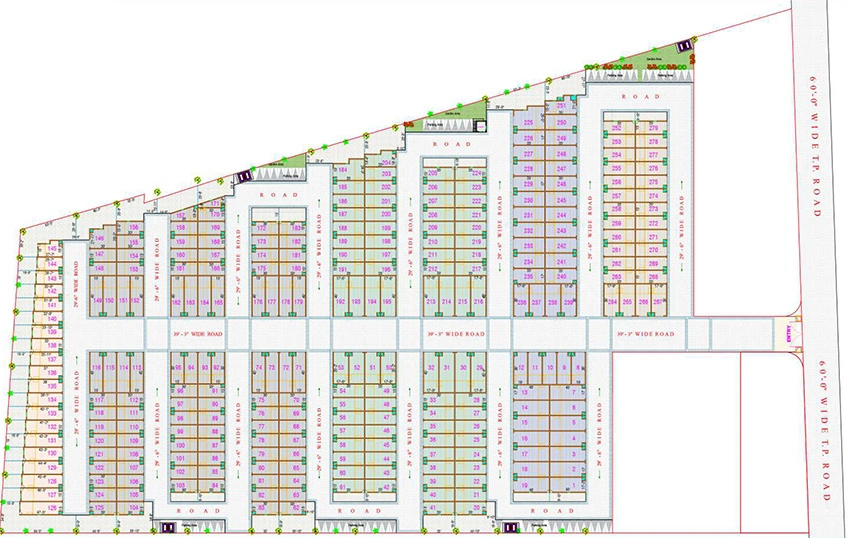 Master Plan of Vihaana Maruti Industrial Estate 2 in Vatva, Ahmedabad - Image 324718