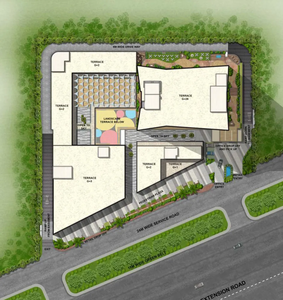 Master Plan of AIPL Joy Gallery in Sector 66, Gurgaon - Image 364392