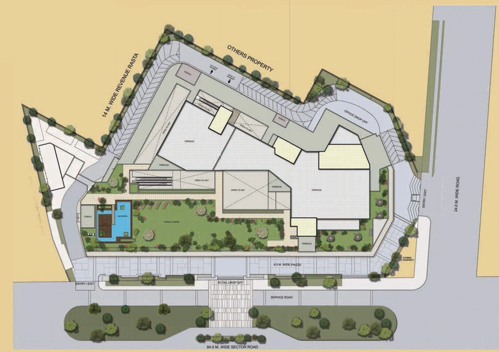 Master Plan of AIPL Joy Central in Sector 65, Gurgaon - Image 364376