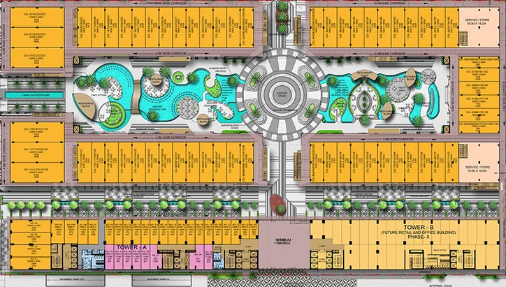 Floor Plan of Orion One 32 in Sector 132, Noida - Image 302356
