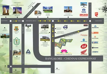 Location of Maanya Lotus - Image 327007